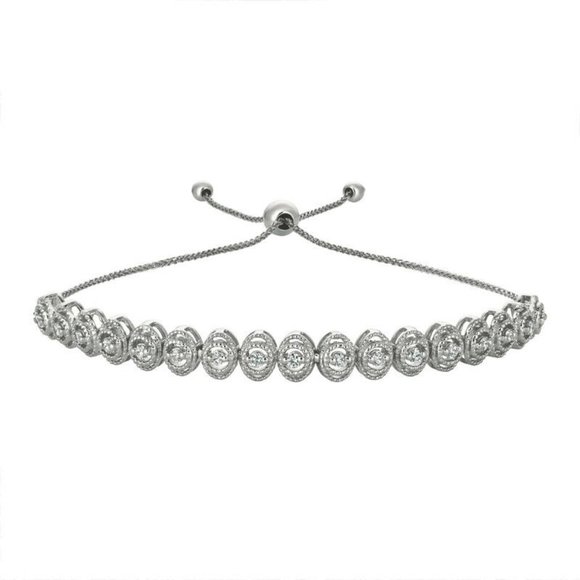 Carat Diamond Bolo Bracelet